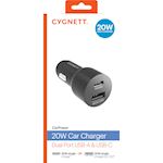 Cygnett CarPower 20W USB-C - USB-A Car Charger